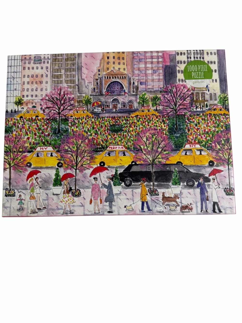 1000pc Michael Storrings New York City Spring On Park Avenue Puzzle